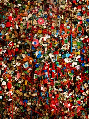 Seattle ünlü sakız duvar