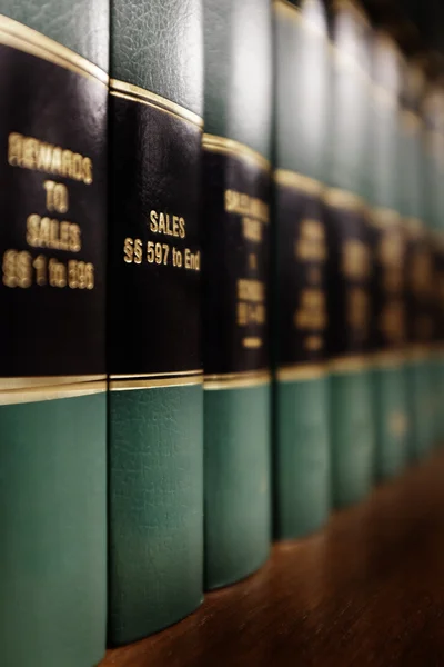 Βιβλίο νόμου επί των πωλήσεων — Φωτογραφία Αρχείου