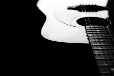 portre için müzik gitar dizeleri