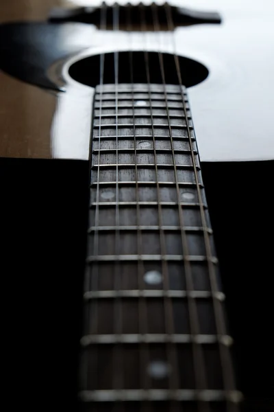 Closeup of Guitar Strings for Music — Stock Photo, Image