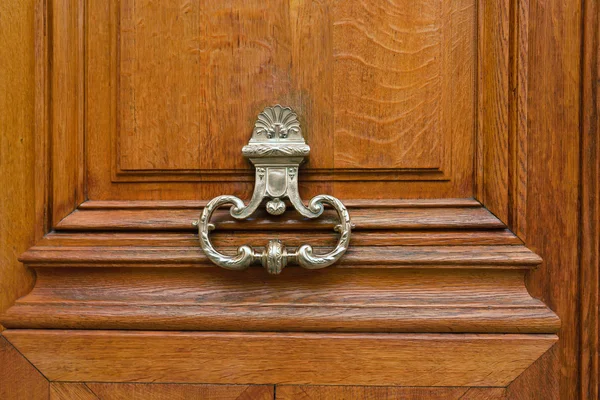 Mässing door knocker — Stockfoto