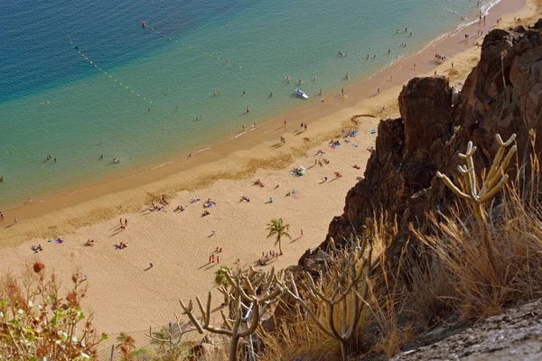 Praia Las Teresitas, Tenerife, Espanha — Fotografia de Stock