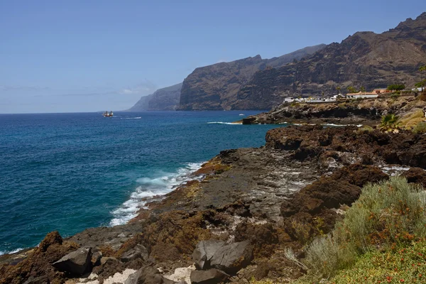 Los Gigantes görünümü, Tenerife, İspanya — Stok fotoğraf