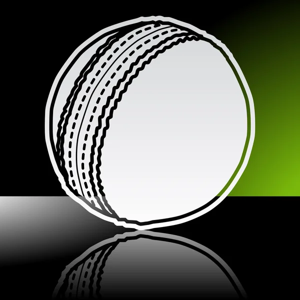 Cricket bal — Stockvector