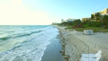 Hava video anahtar Biscayne Crandon Park ve Marina