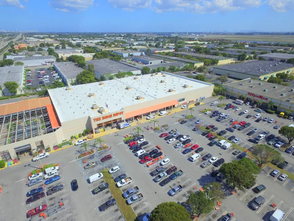 Citra udara Home Depot Miami Lakes — Stok Foto