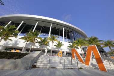 Marlins Park Miami yüksek res stok fotoğraf