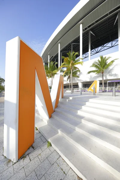 Marlins Park Miami wysokiej jakosci pień fotografia — Zdjęcie stockowe