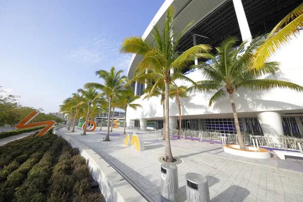 Marlins Park Miami wysokiej jakosci pień fotografia — Zdjęcie stockowe