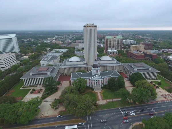 Zdjęcie lotnicze Downtown Tallahassee — Zdjęcie stockowe