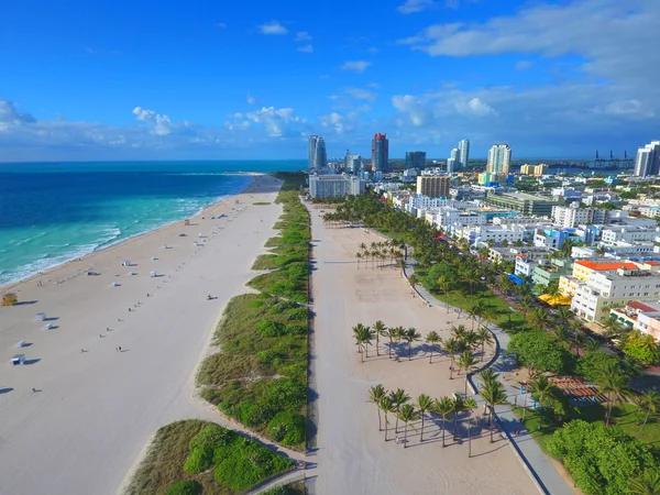 Image en stock aerial miami beach — Photo