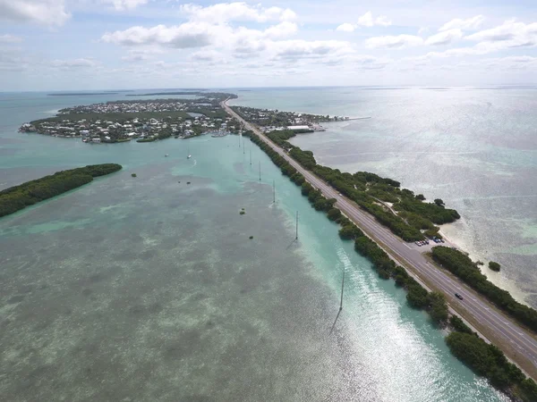 Fotografia aérea Florida Keys — Fotografia de Stock