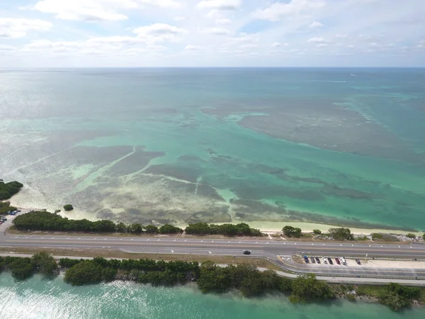 Luchtfoto Florida Keys — Stockfoto