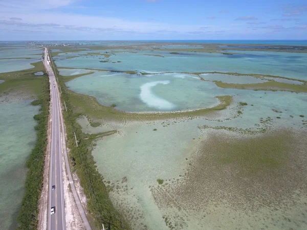 Letecký výlet Florida Keys — Stock fotografie