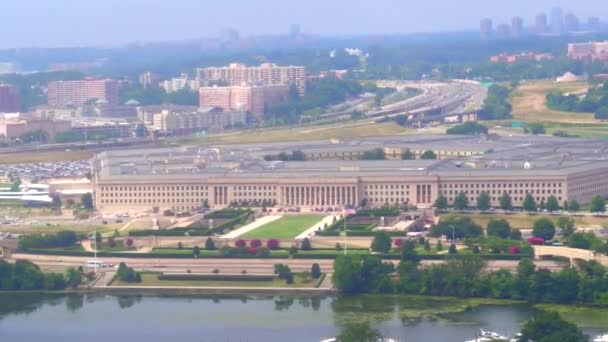 Video aereo Pentagono Washington DC — Video Stock