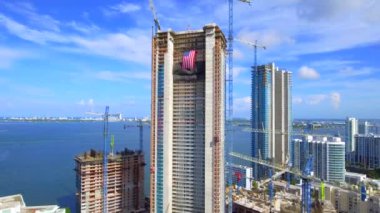Edgewater Miami şantiyelerde hava video