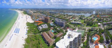 Marco Island aerial image clipart