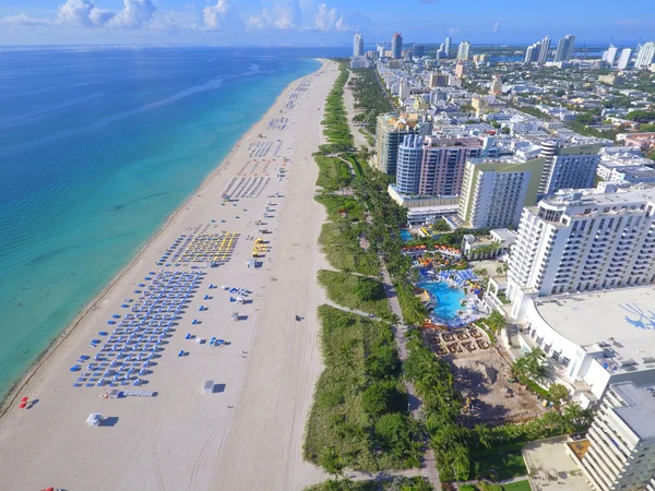 Miami Beach från ovan — Stockfoto