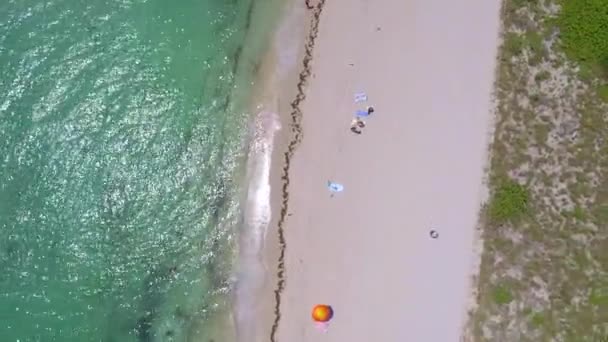 Passeio aéreo Miami Beach — Vídeo de Stock