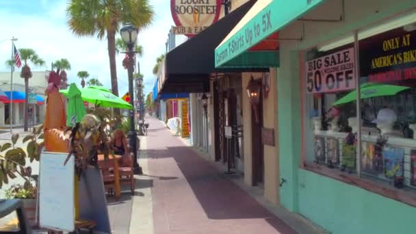 Daytona Florida straatbeelden — Stockvideo