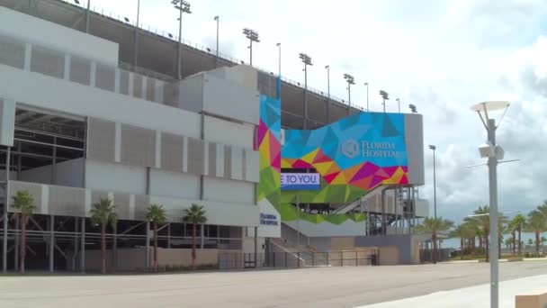 Daytona nemzetközi Speedway Florida — Stock videók