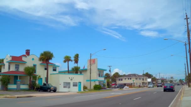 Daytona Florida escenas de la calle — Vídeos de Stock