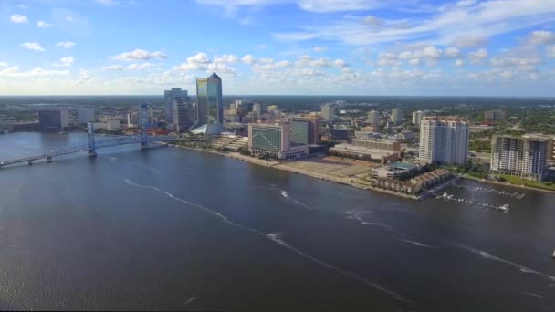 Downtown Jacksonville Florida — Stockvideo