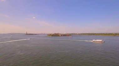 Hava yaklaşım Ellis Adası