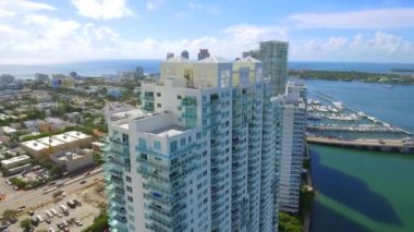 Havadan görüntüleri Miami Beach
