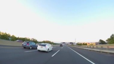 Nj Turnpike üzerinde sürüş