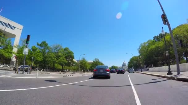 Recorriendo Washington DC — Vídeo de stock