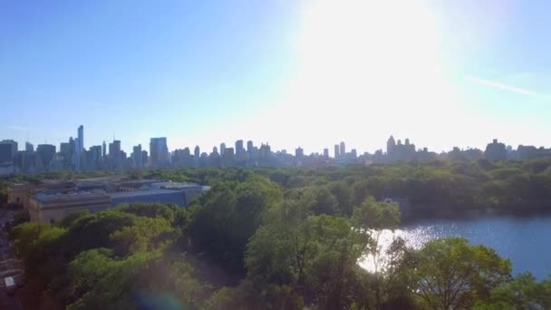 Légi videót a Central Park New York — Stock videók