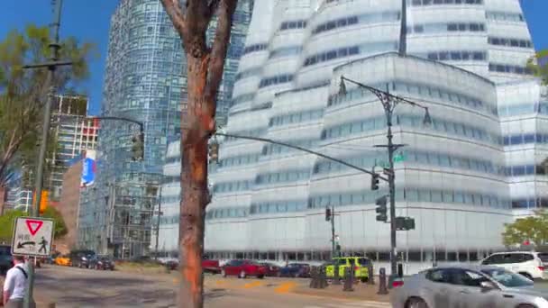 IAC gebouw van New York — Stockvideo