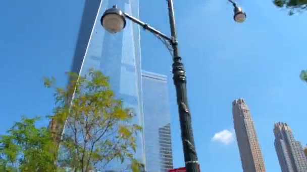 Wieże World Trade Center Nowy Jork — Wideo stockowe