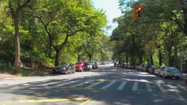 New York Riverside yolu 4k