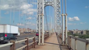 George washington Köprüsü'nde 