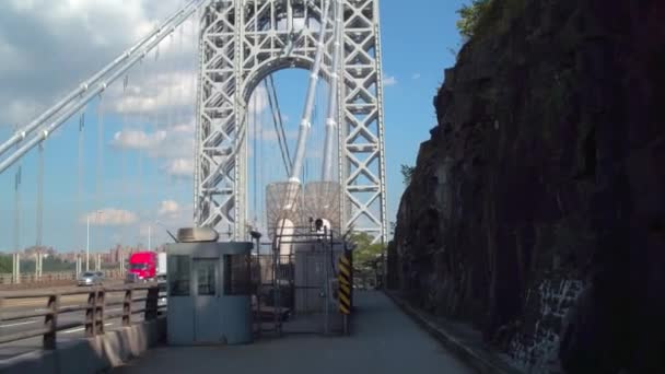 George Ουάσιγκτον γέφυρα — Αρχείο Βίντεο