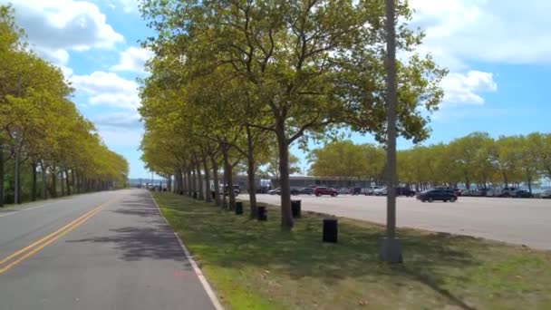 Liberty State Park New Jersey — Stockvideo