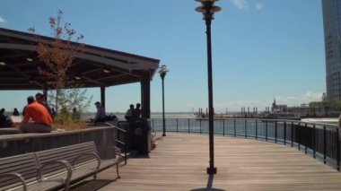 Waterfront sahne J. Owen Grundy Park Jersey City