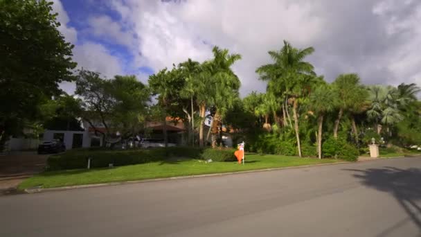 Luksusowy Dom Sprzedaż Hollywood Lakes Florida Usa — Wideo stockowe