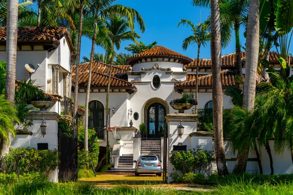 Mega Mansion Imóveis Golden Beach Florida Estados Unidos América — Fotografia de Stock