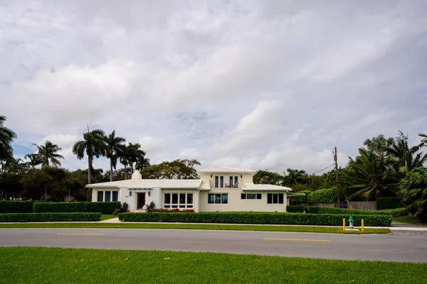 Felső Osztályú Házak Itt Dél Florida Usa — Stock Fotó