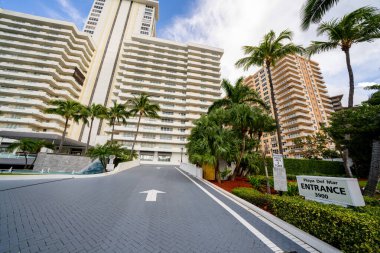 Fort Lauderdale, FL, ABD - 22 Kasım 2020 Playa Del Mar Condominium 'un fotoğrafı