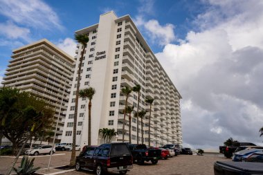 Fort Lauderdale, FL, ABD - 22 Kasım 2020: Okyanus Zirvesi Dairesinin Fotoğrafı