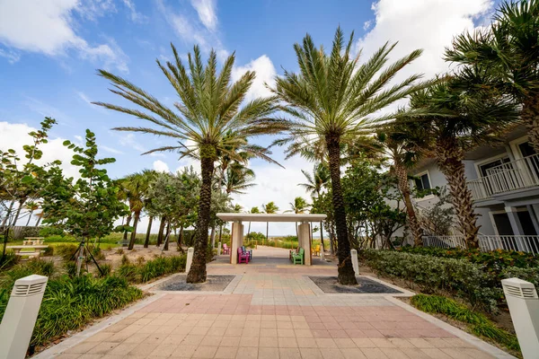 Lauderdale Sea Beach Portal Entrada — Fotografia de Stock