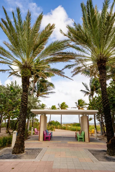 Lauderdale Sea Beach Entrance Portal — Stock Photo, Image