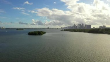 Miami Adaları Biscayne Körfezi 4k