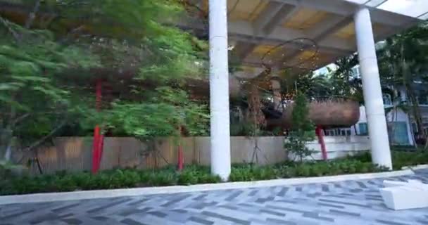 Komodo餐厅Brickell迈阿密运动视频 — 图库视频影像