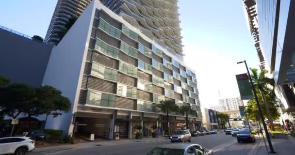 Solitair Downtown Brickell Filme Vídeo — Vídeo de Stock