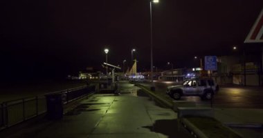 Hampton Beach NH USA Gece Sinema Görüntüleri